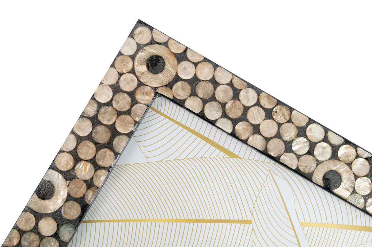 Black Golden Capiz Portos 20x25 cm