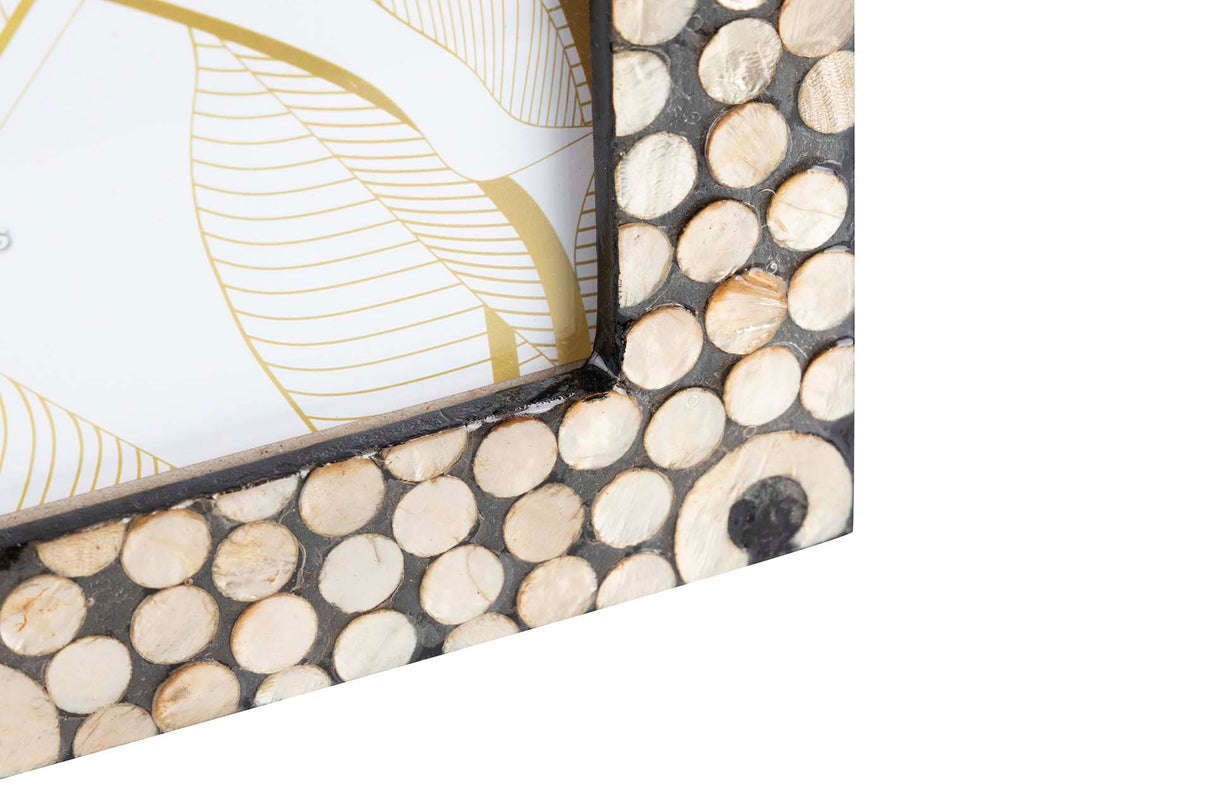 Black Golden Capiz Portos 20x25 cm
