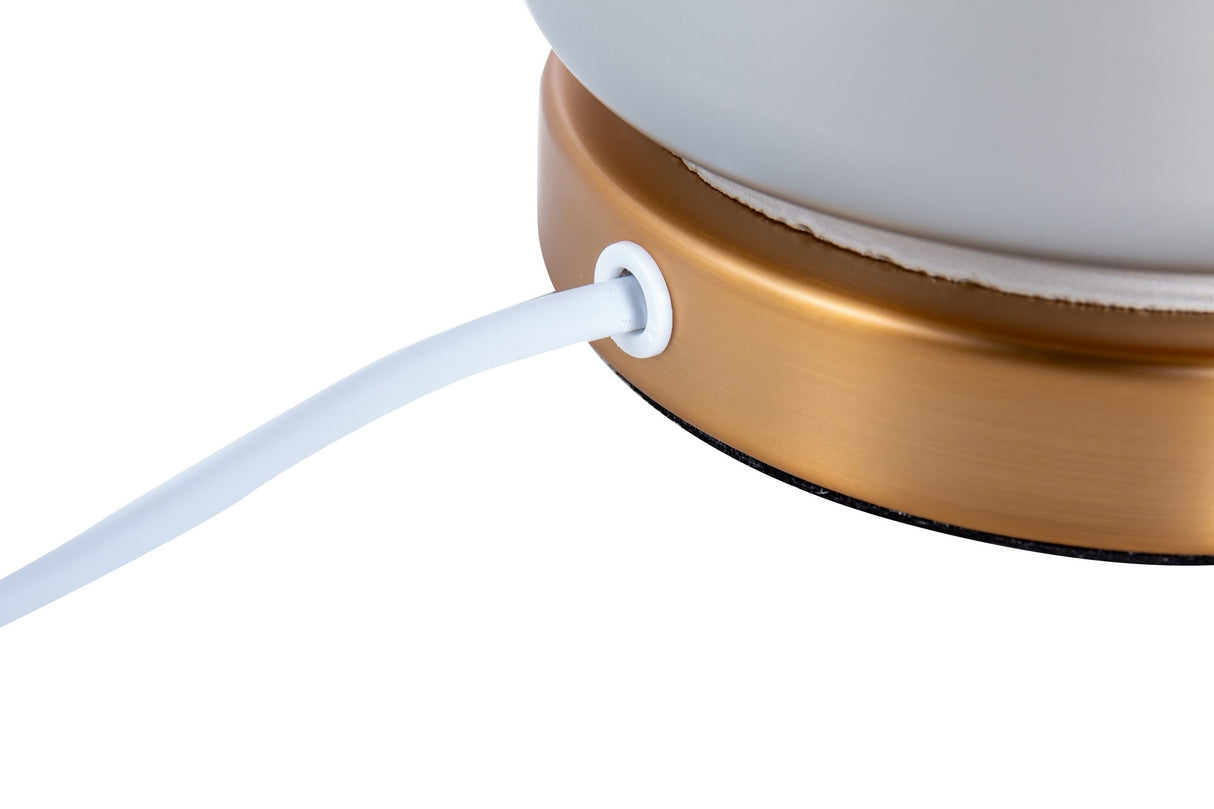 Lâmpada de mesa de cristal 38x38x70 cm