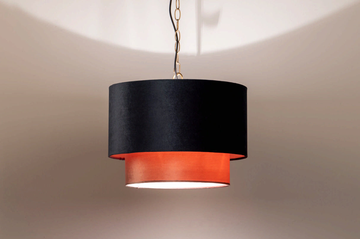 Metallpoliester-Dachlampe 45x45x149 cm