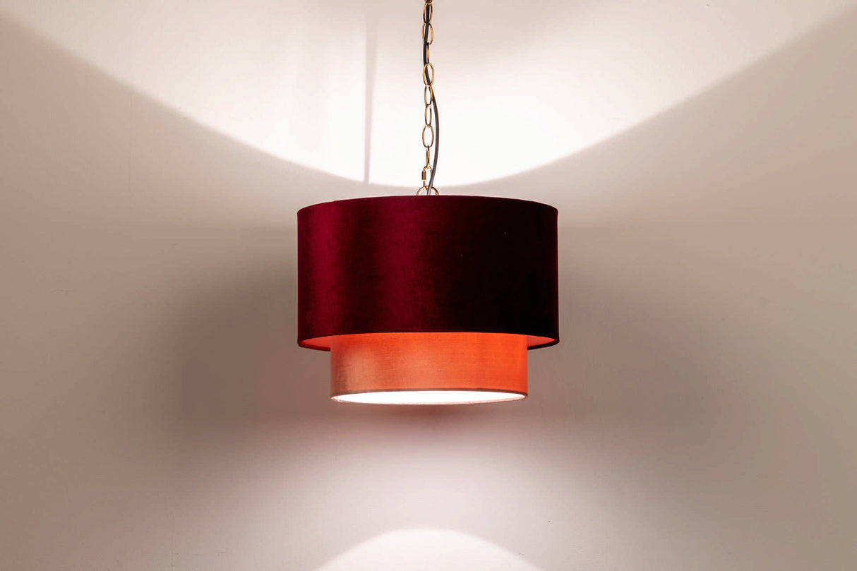 Metallpoliester-Dachlampe 45x45x149 cm