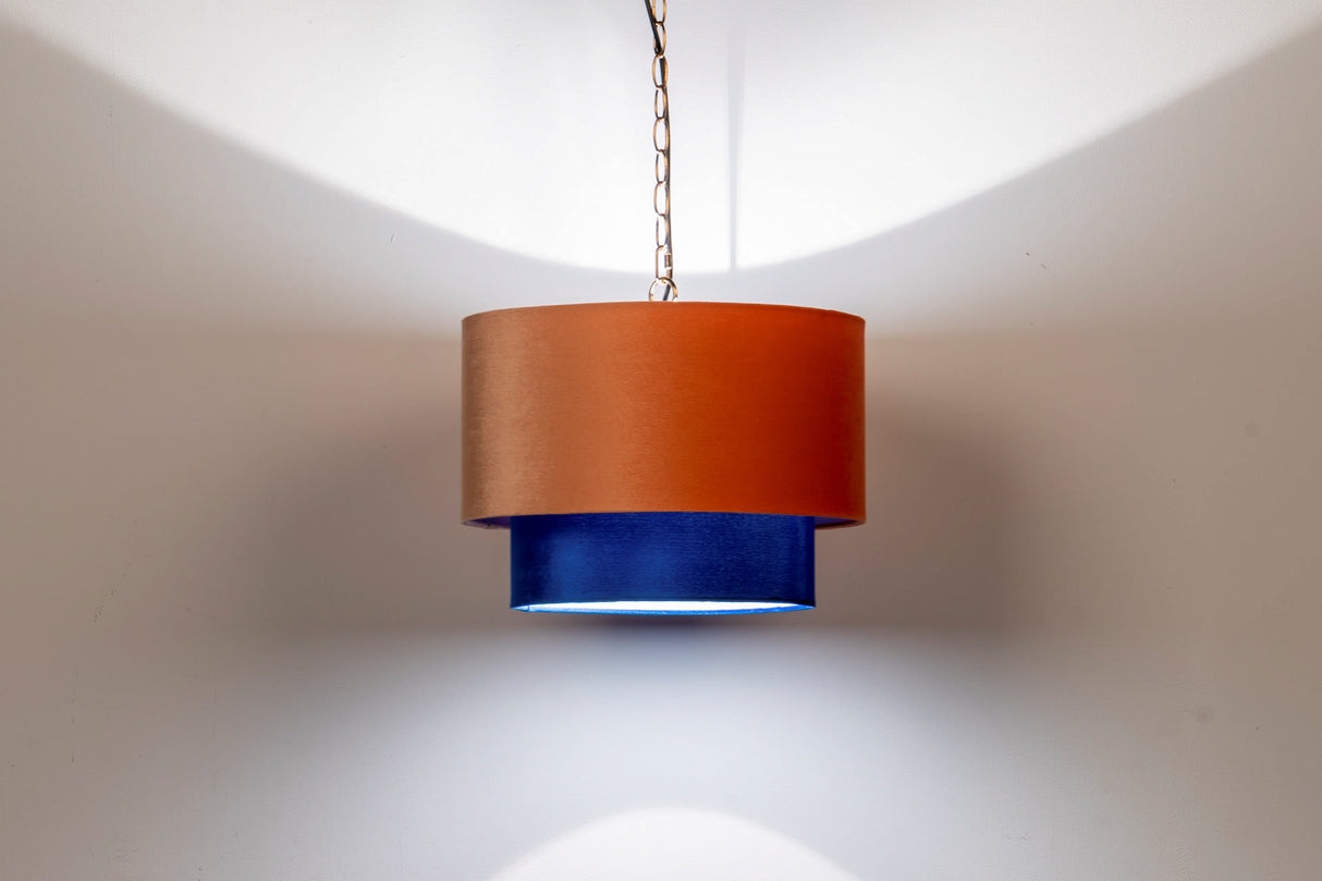 Lâmpada de telhado de metal-poliester 45x45x149 cm