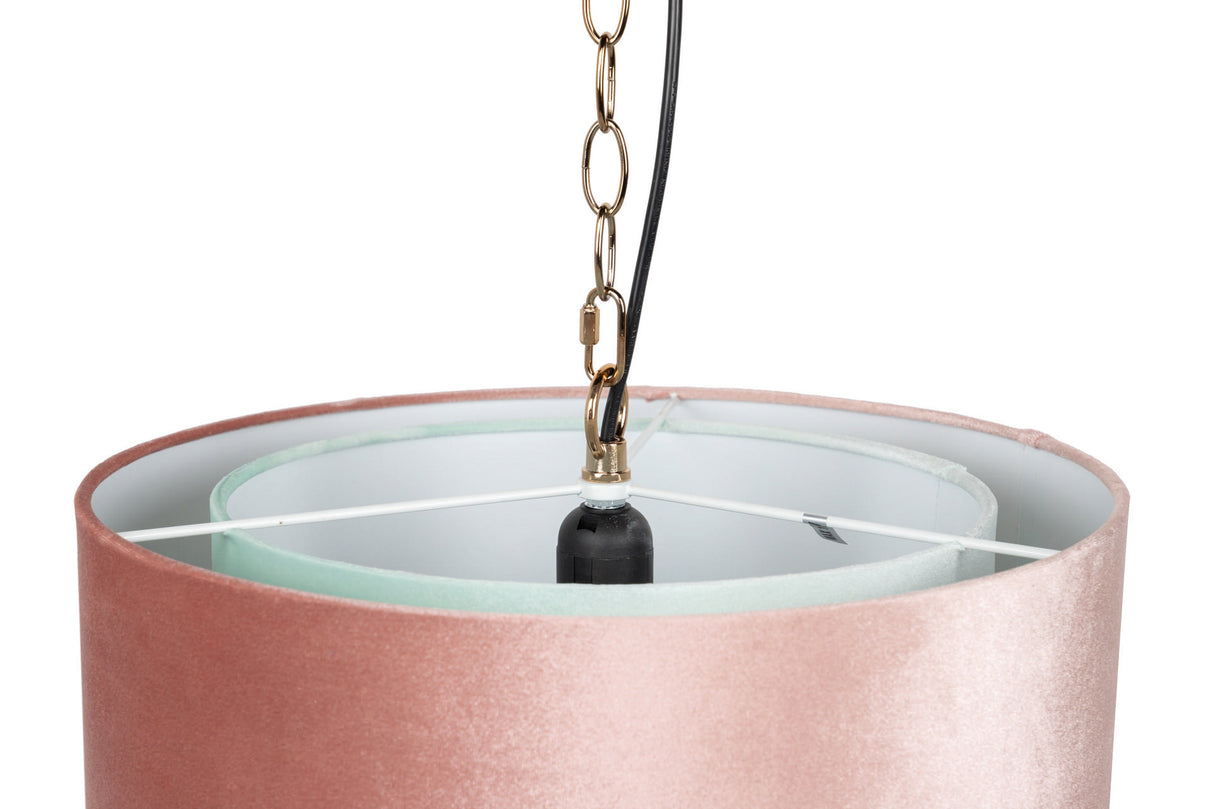 Lâmpada de telhado de metal-poliester 45x45x149 cm