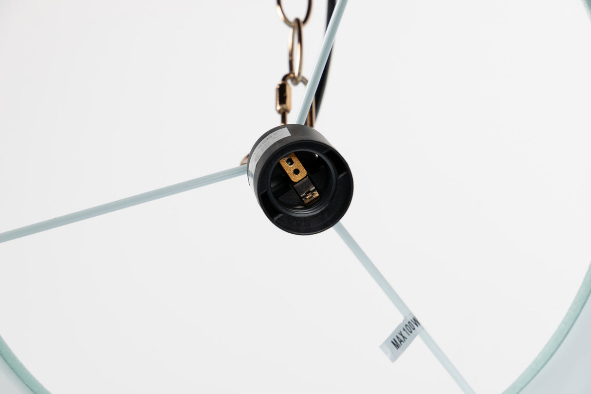 Lâmpada de telhado de metal-poliester 45x45x149 cm