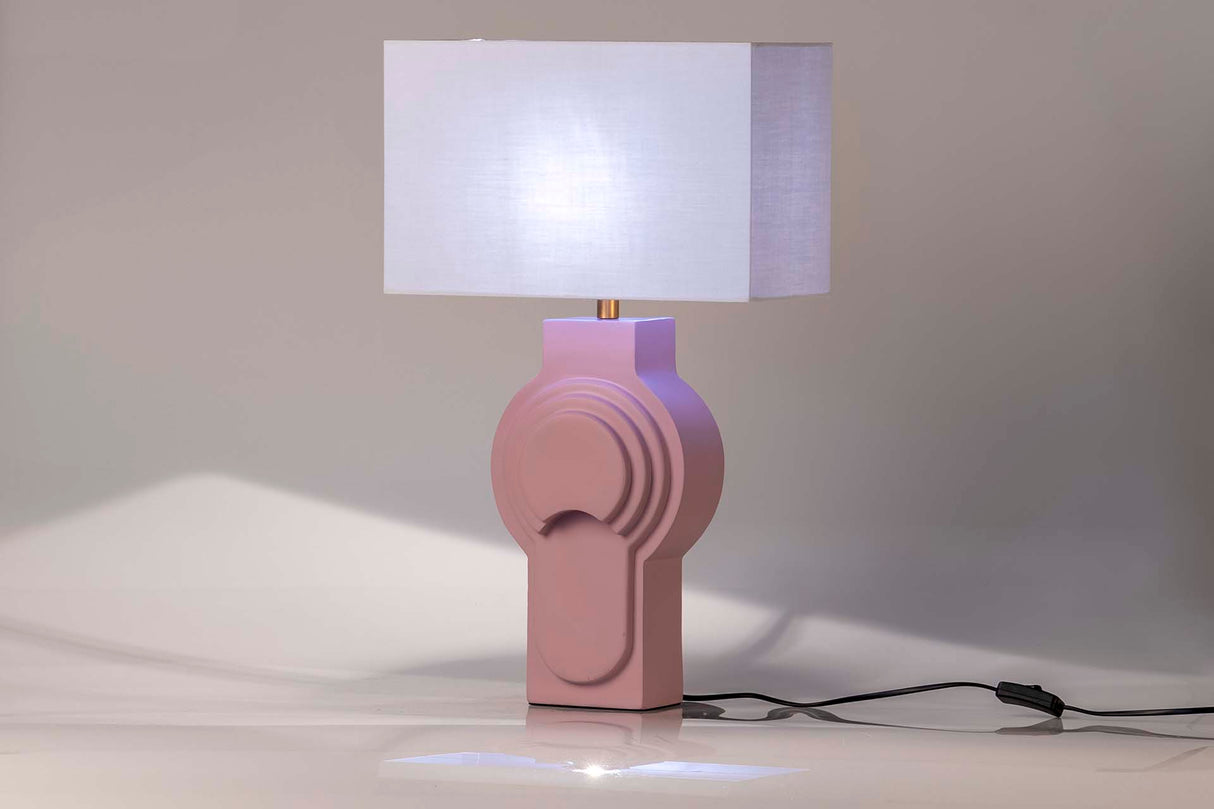 36x36x61 cm de lâmpada de tabela de polisesina