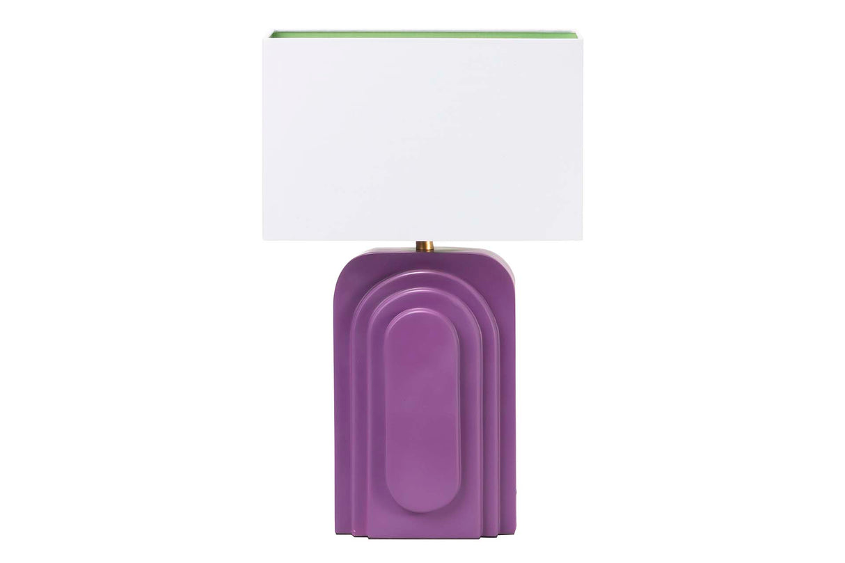 Lampada desktop polyresina 33x23x41 cm