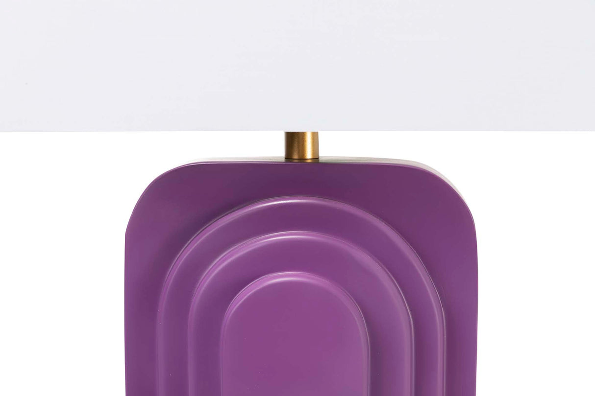 Lampada desktop polyresina 33x23x41 cm