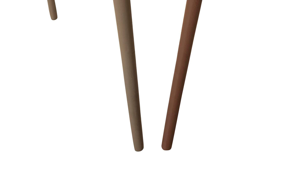 Set 2 tabelle di alluminio 62x62x54 50x50x45 cm