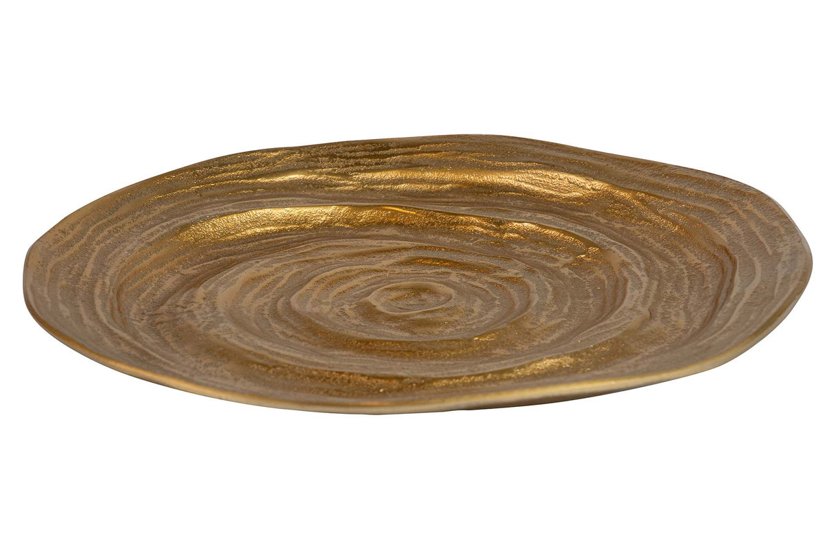 Centre Dorado en aluminium 35x35x4 cm