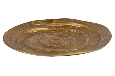 Centre Dorado en aluminium 35x35x4 cm