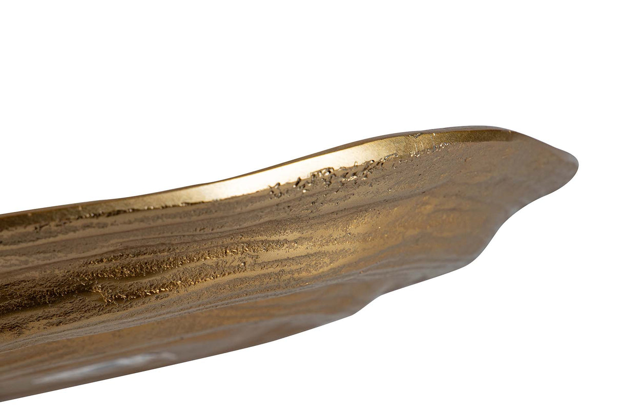 Centre Dorado en aluminium 35x35x4 cm