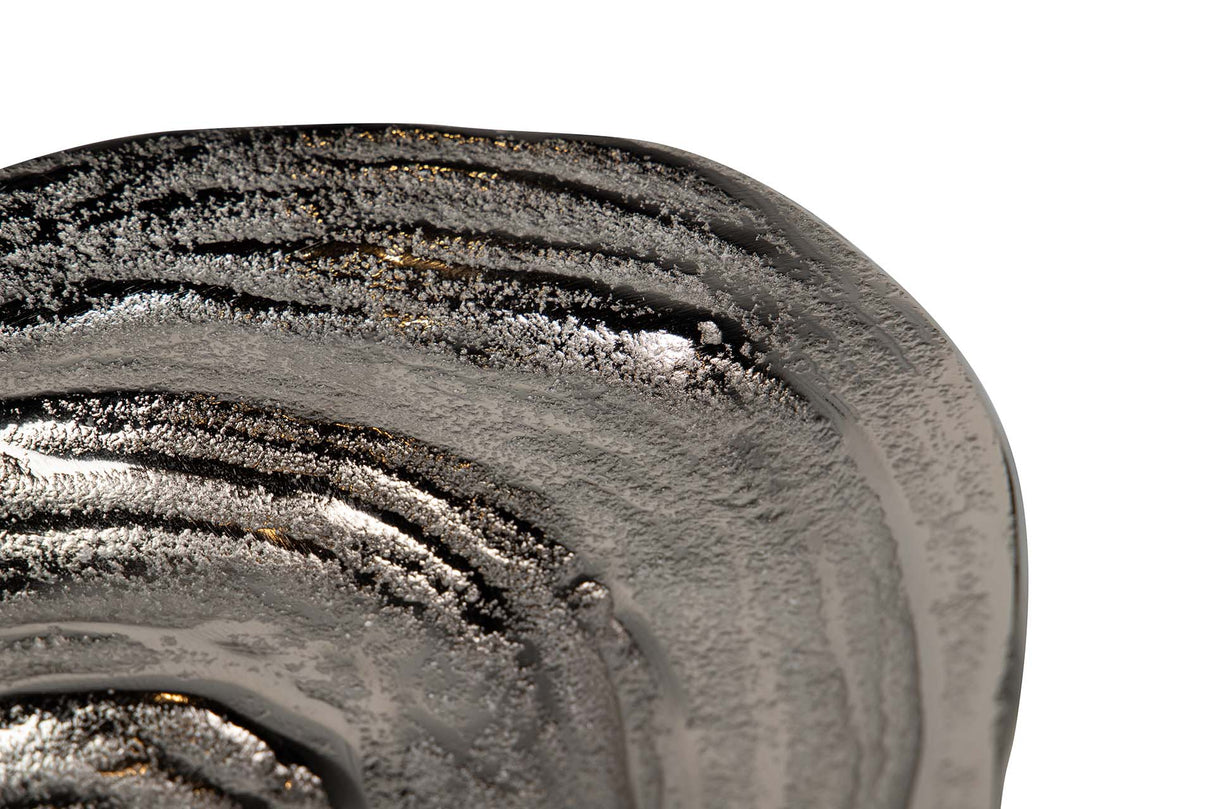 Centre d'aluminium argenté 37x20x4 cm