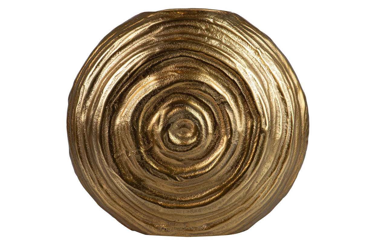 Vase Dorado en aluminium 32x14x29 cm