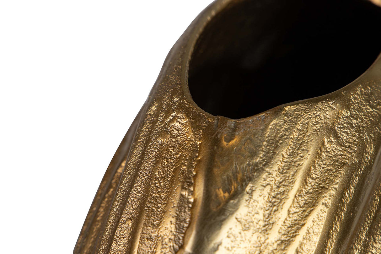 Vase Dorado en aluminium 32x14x29 cm