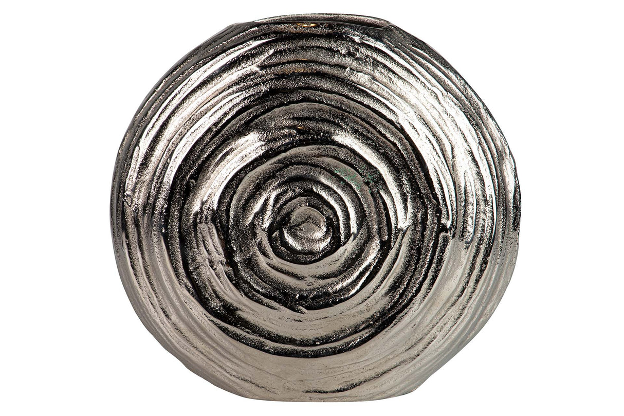 FLORERO ALUMINIO PLATEADO 32x14x29 CM