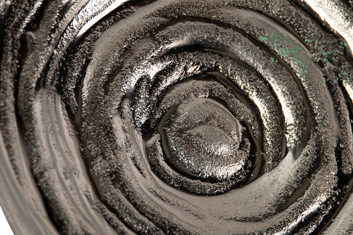 FLORERO ALUMINIO PLATEADO 32x14x29 CM