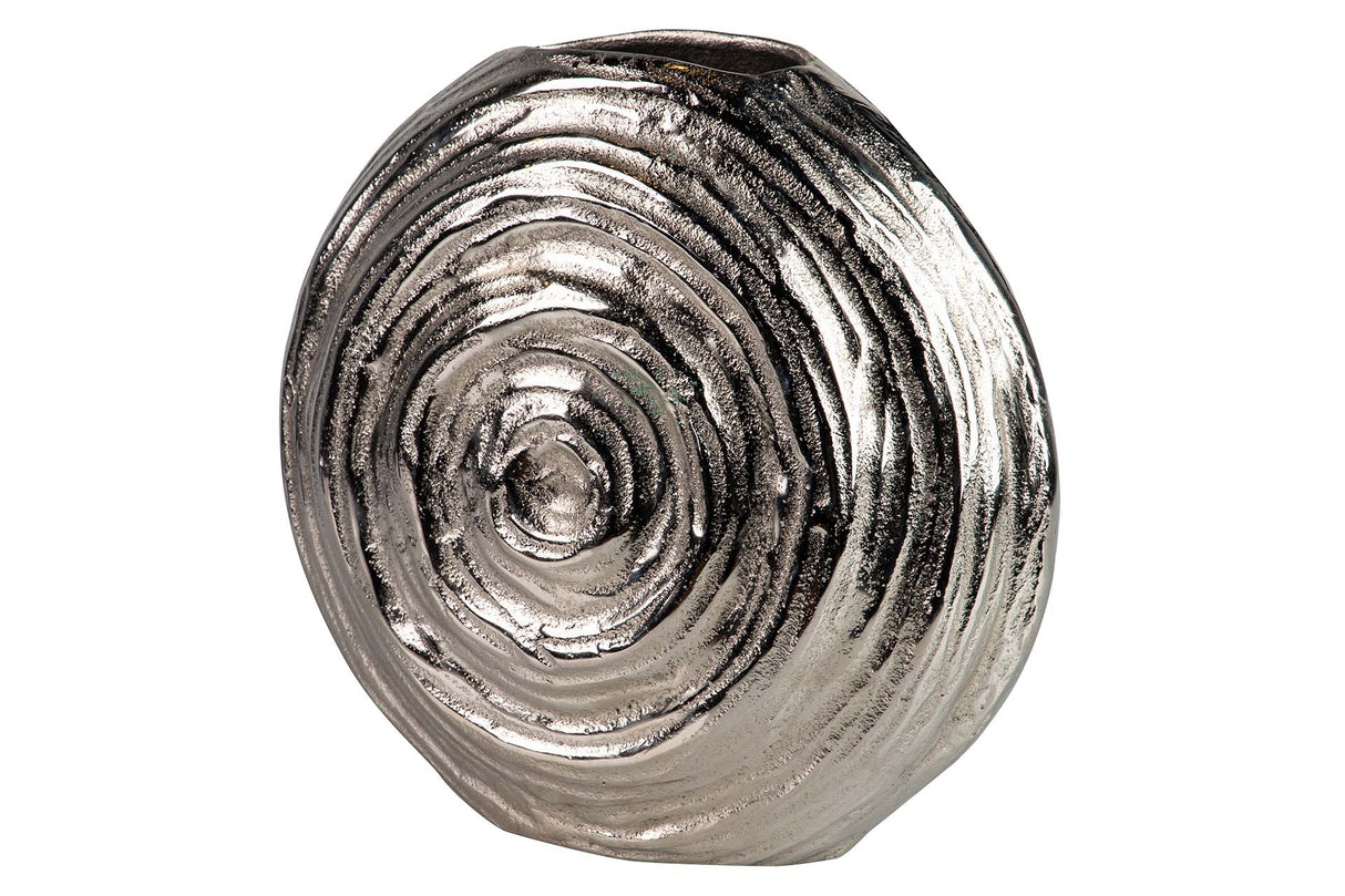 FLORERO ALUMINIO PLATEADO 32x14x29 CM