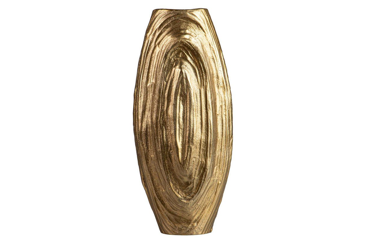 FLORERO ALUMINIO DORADO 21x12x47 CM