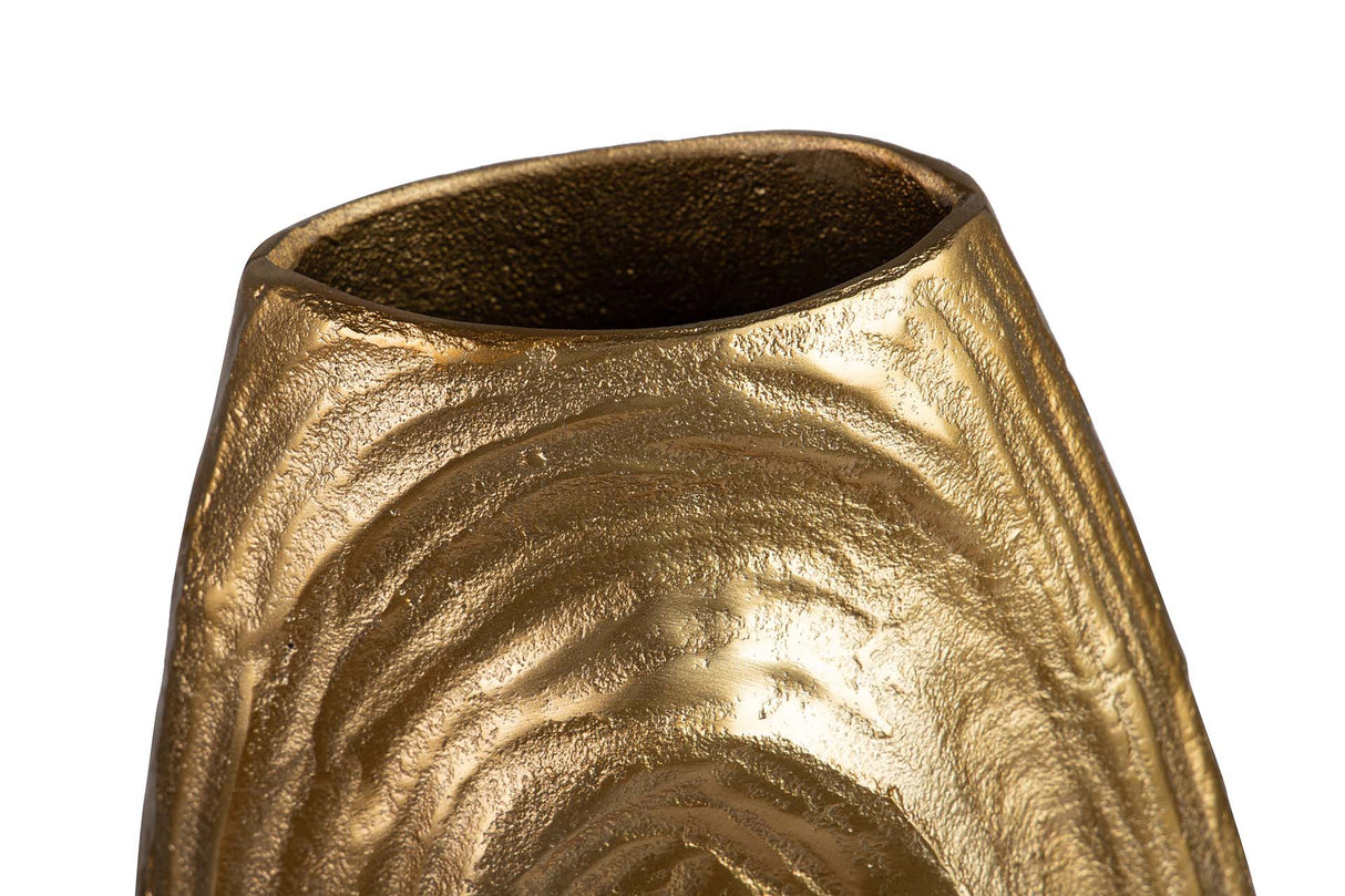 FLORERO ALUMINIO DORADO 21x12x47 CM