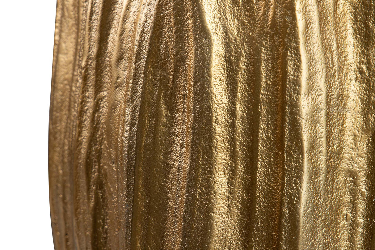 FLORERO ALUMINIO DORADO 21x12x47 CM