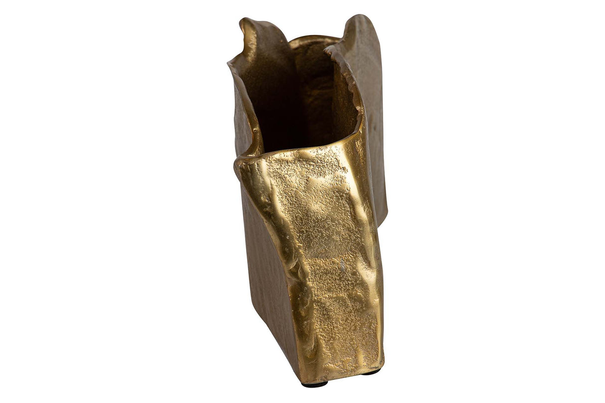 Golden Aluminium Florer 37x11x20 cm