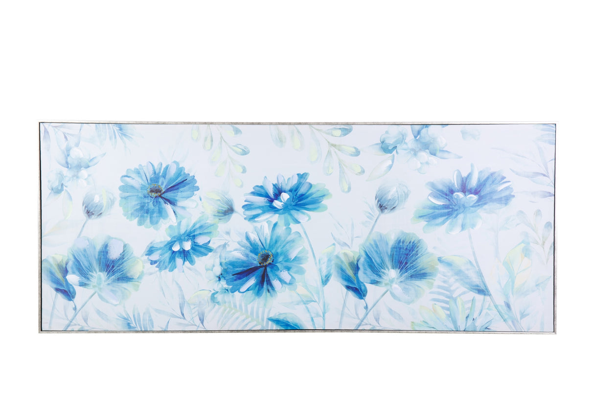 Definir 2 fotos de flores com quadro 40% pm 152x5x62 cm