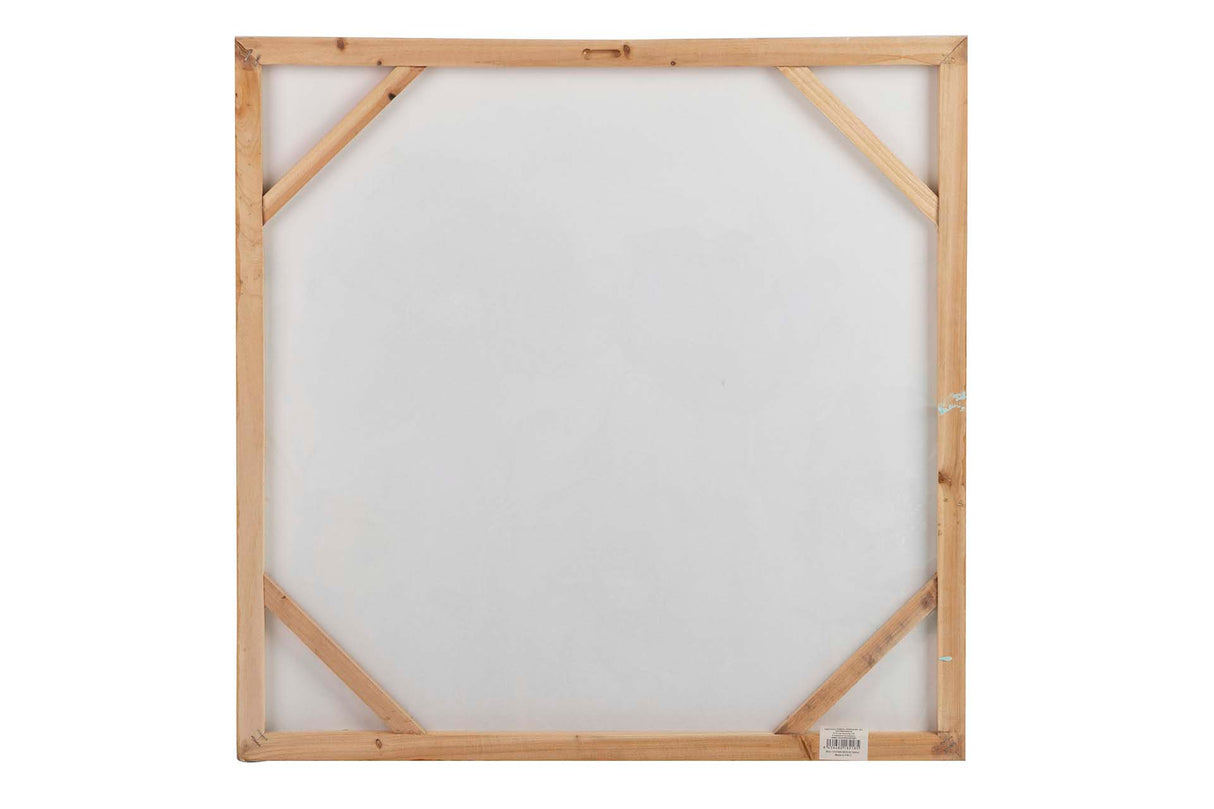 SET 2 LIENZOS FLORES 40% PINTADO A MANO 60x2x60 CM