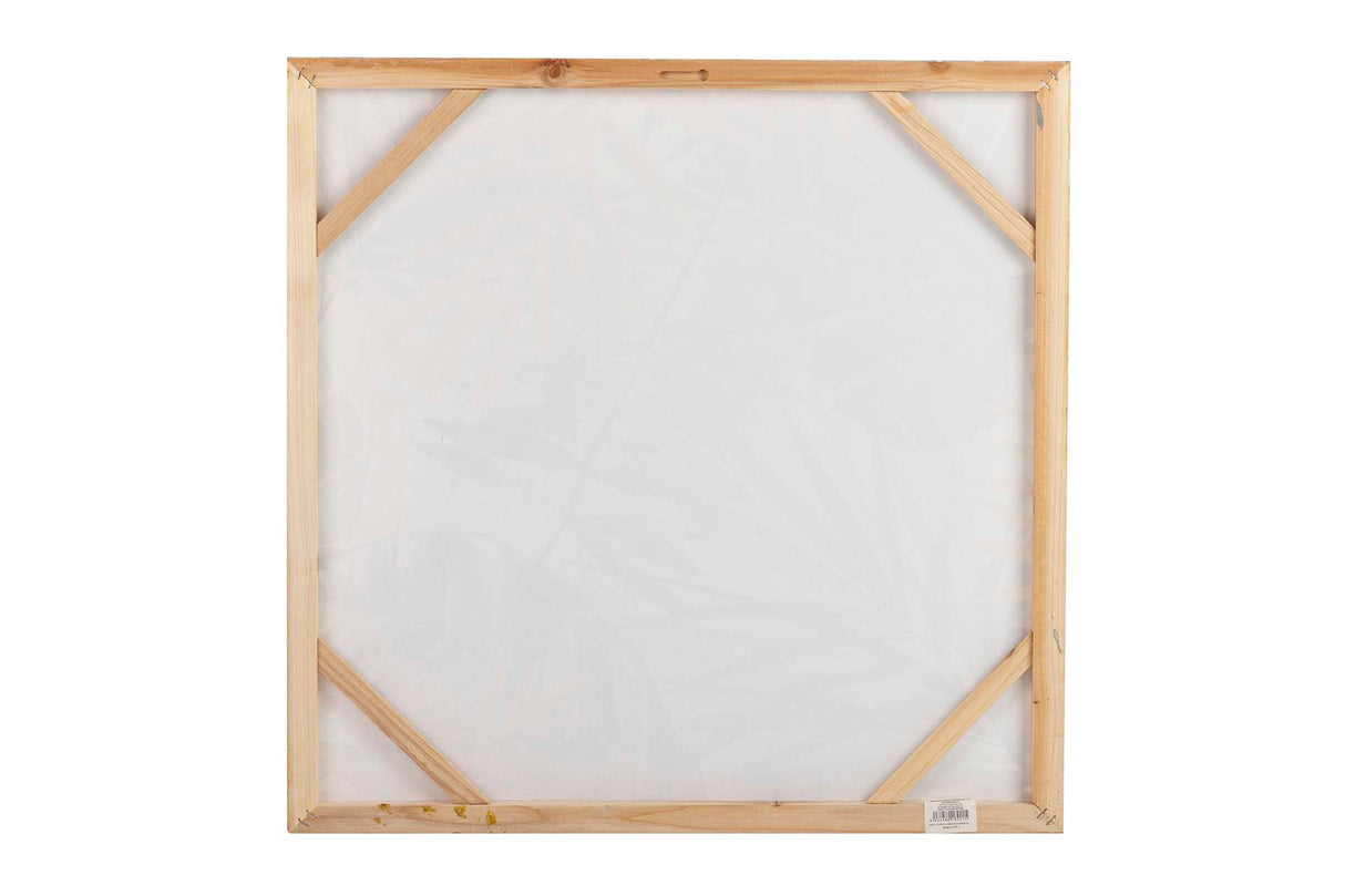 SET 2 LIENZOS HOJAS 40% PINTADO A MANO 60x2x60 CM