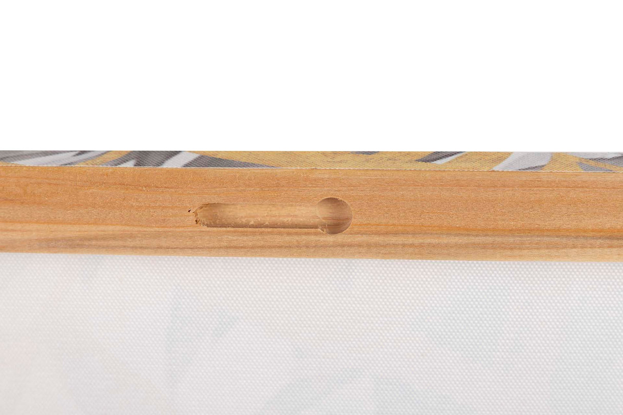 SET 2 LIENZOS HOJAS 40% PINTADO A MANO 60x2x60 CM