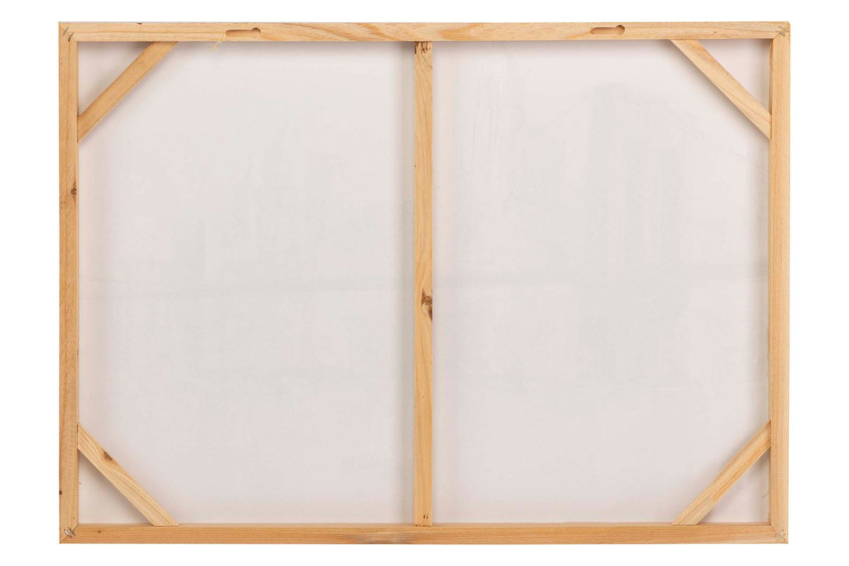 SET 2 LIENZOS FLORES 40% PINTADO MANO 70x3x50 CM