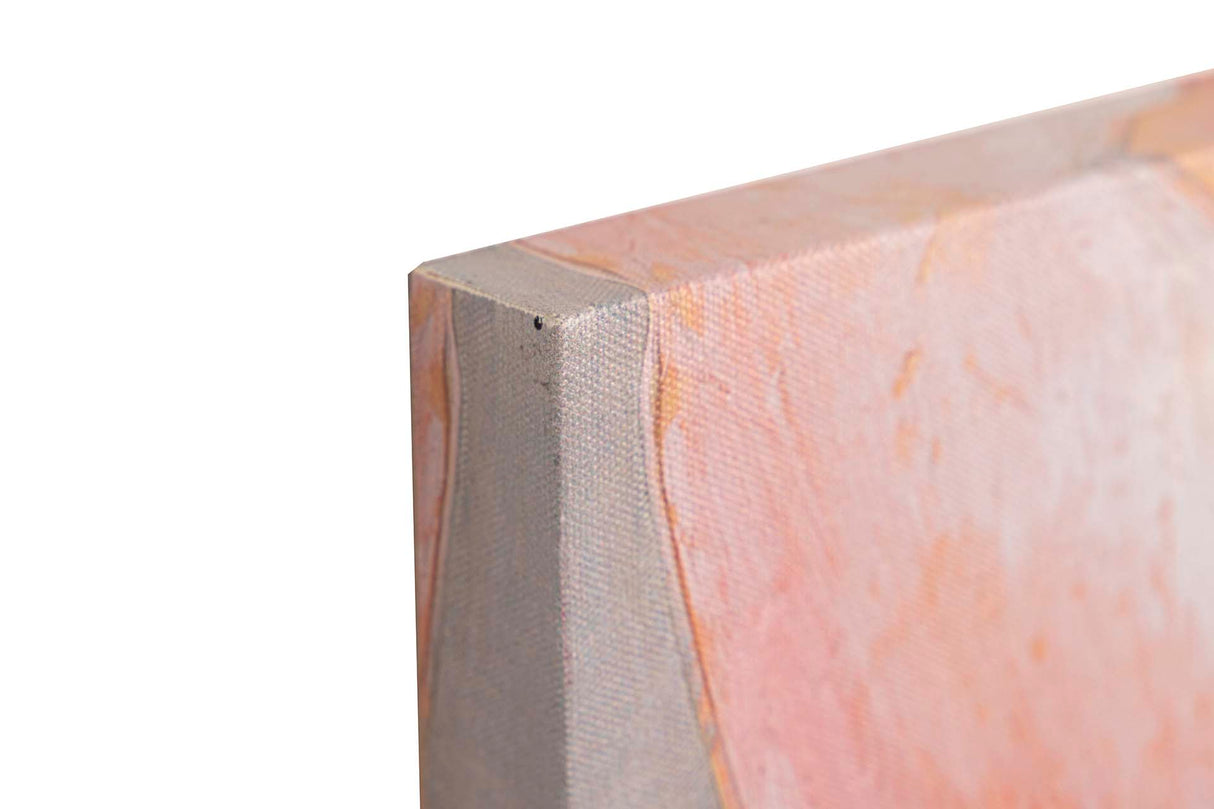 SET 2 LIENZOS FLORES 40% PINTADO MANO 70x3x50 CM