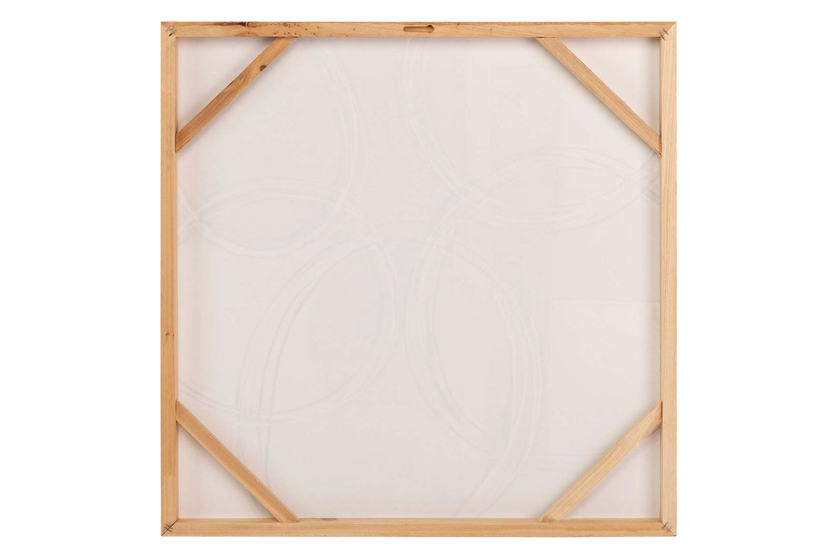 SET 2 LIENZOS FLORES 40% PINTADO MANO 60x3x60 CM