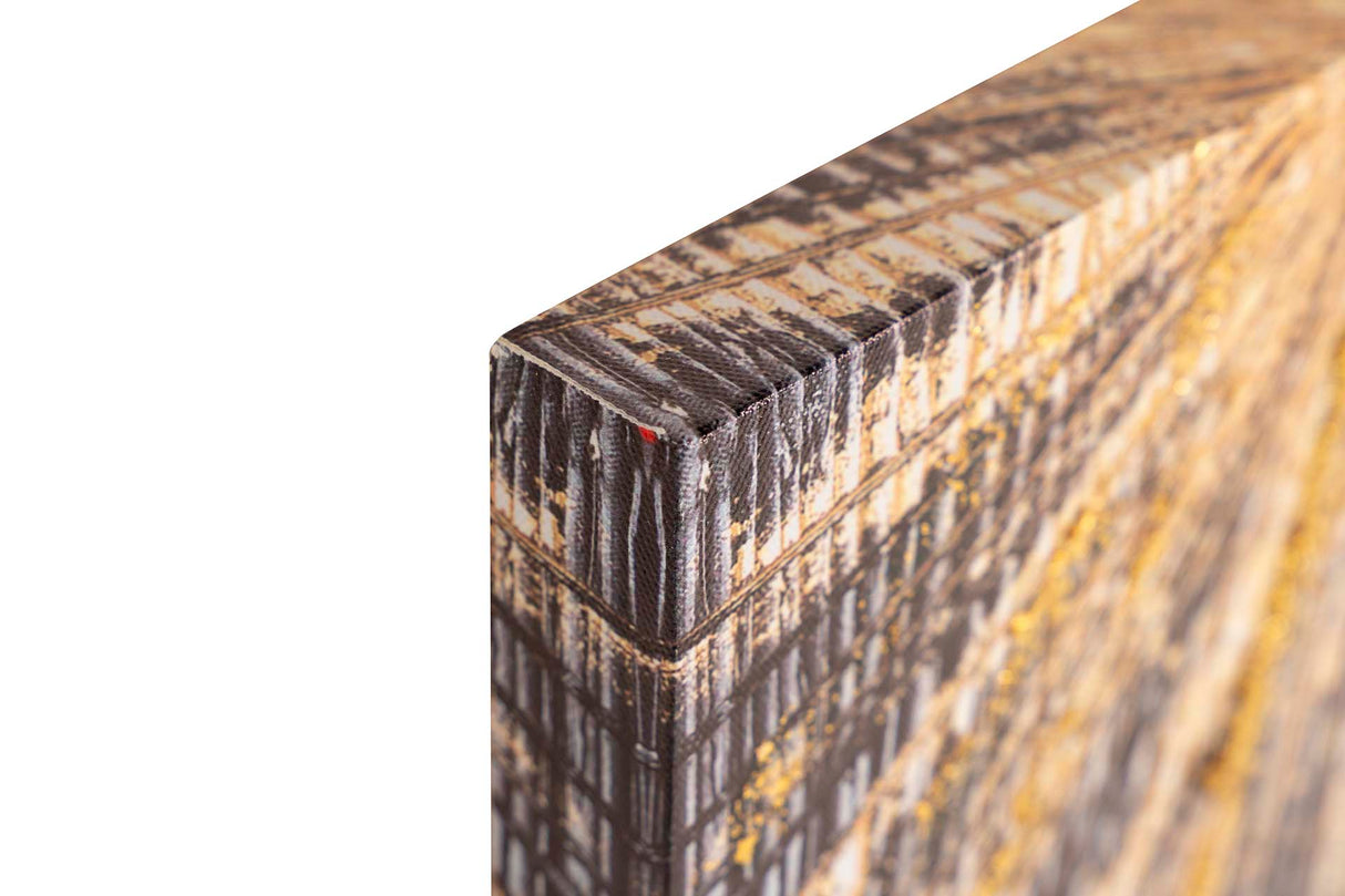 SET 2 LIENZOS ABSTR. 40% PINTADO MANO 70x3x50 CM