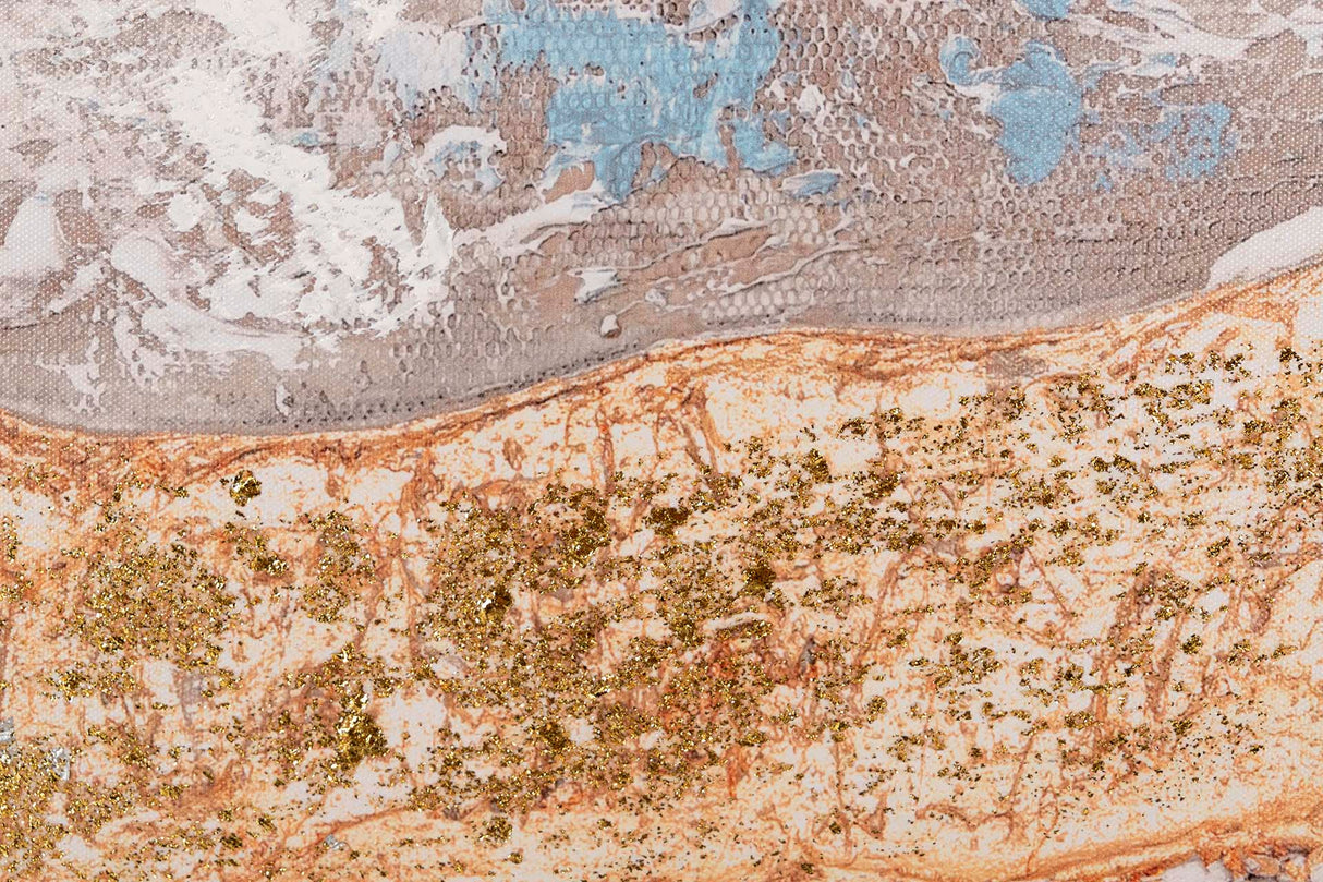 SET 2 LIENZOS ABSTR. 40% PINTADO MANO 40x3x80 CM