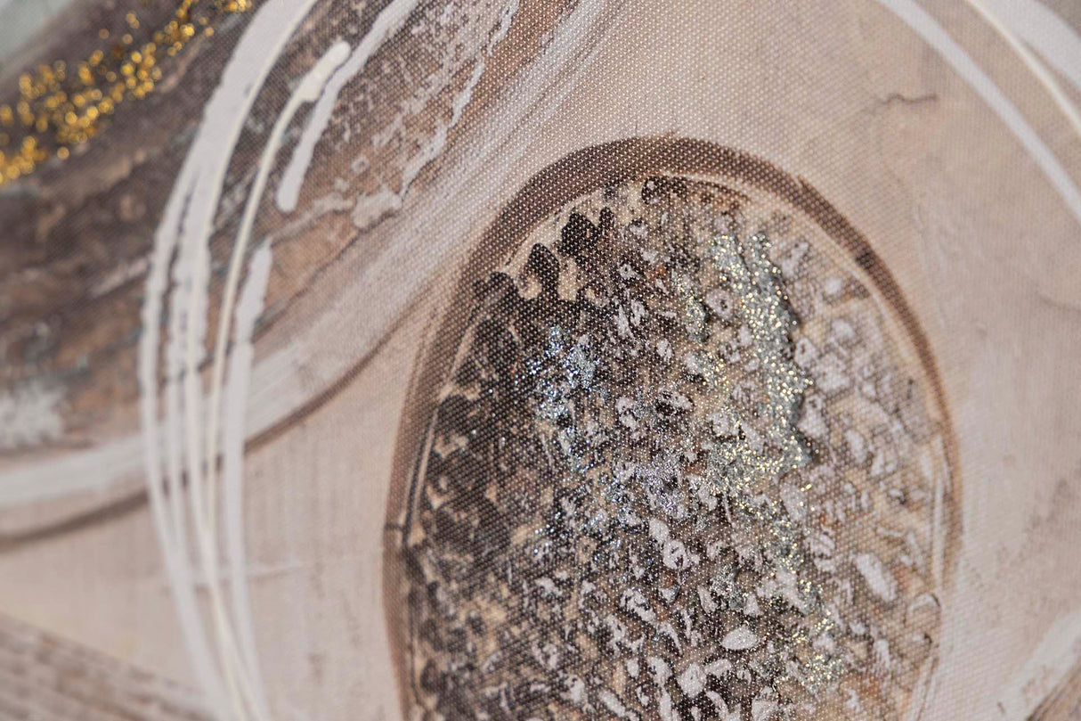 SET 2 LIENZOS ABSTR. 40% PINTADO MANO 40x3x80 CM