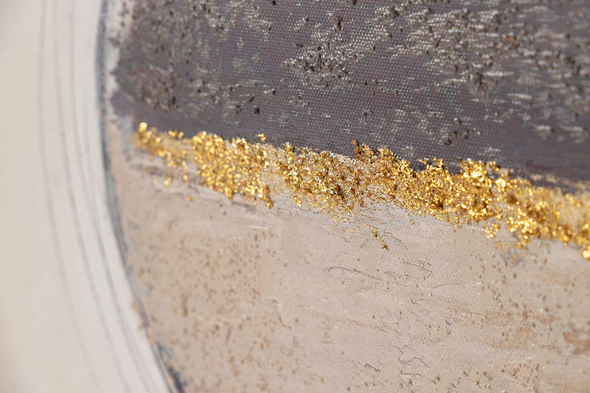 SET 2 LIENZOS ABSTR. 40% PINTADO MANO 50x3x70 CM