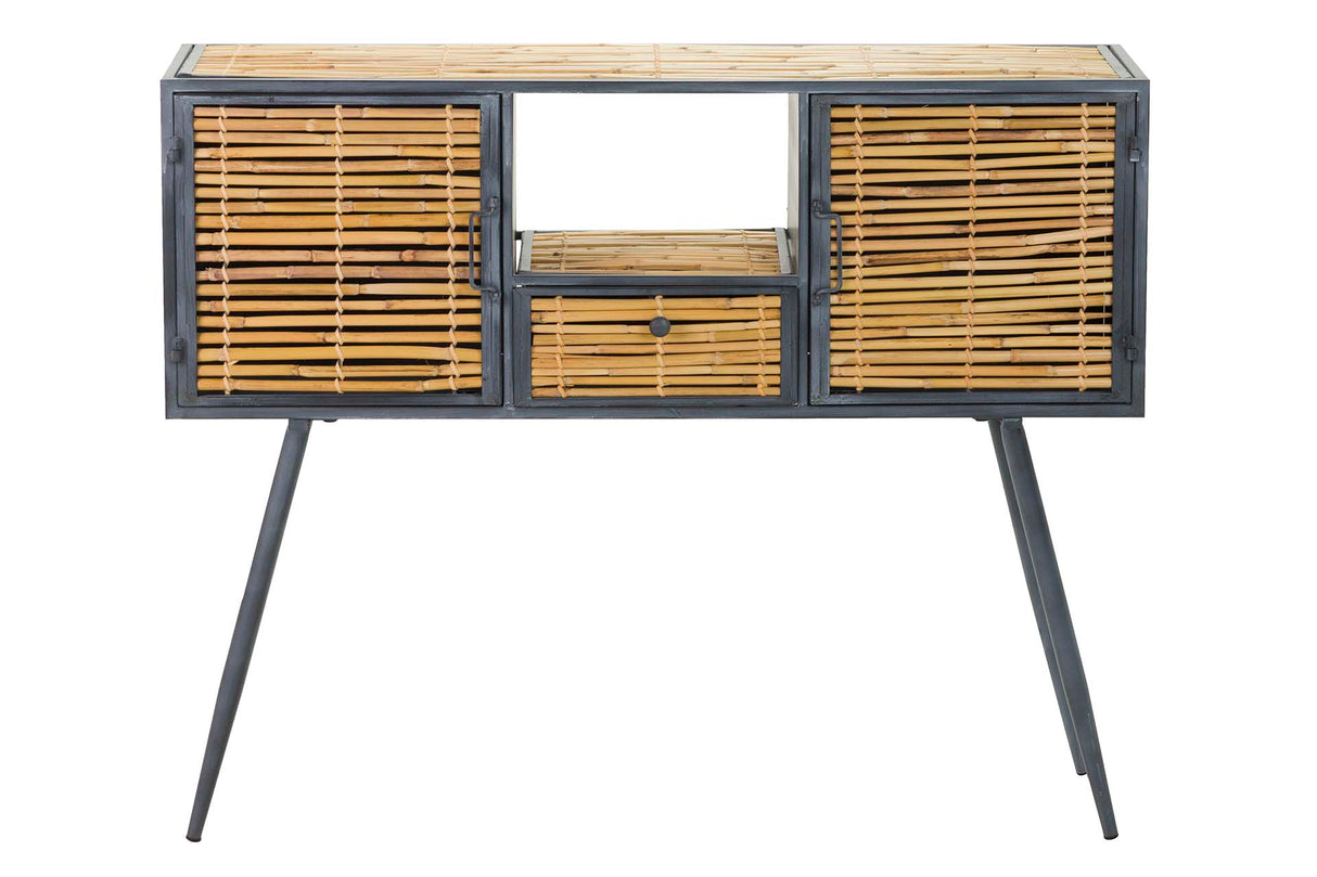 Bambu Metal Metal Brown 100x31x80 cm