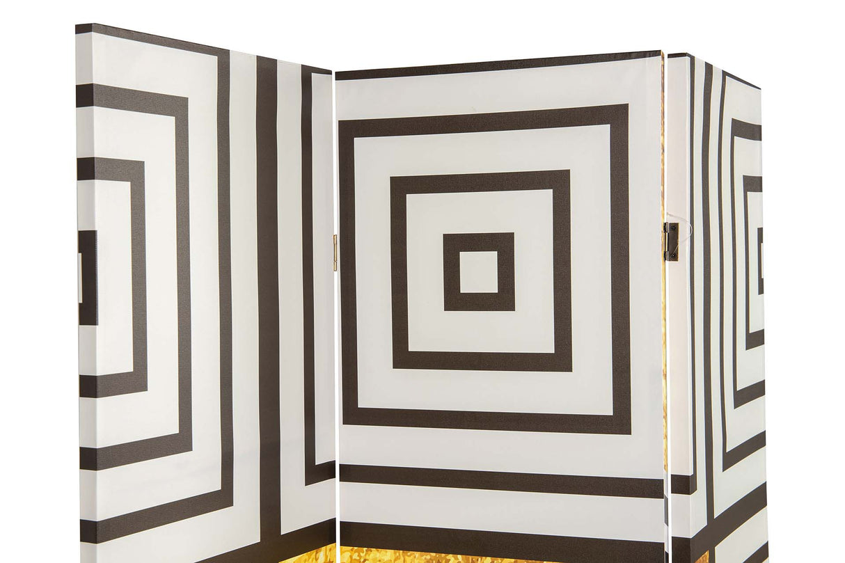 BIOMBO LIENZO ABSTRACTO 120x3x180 CM