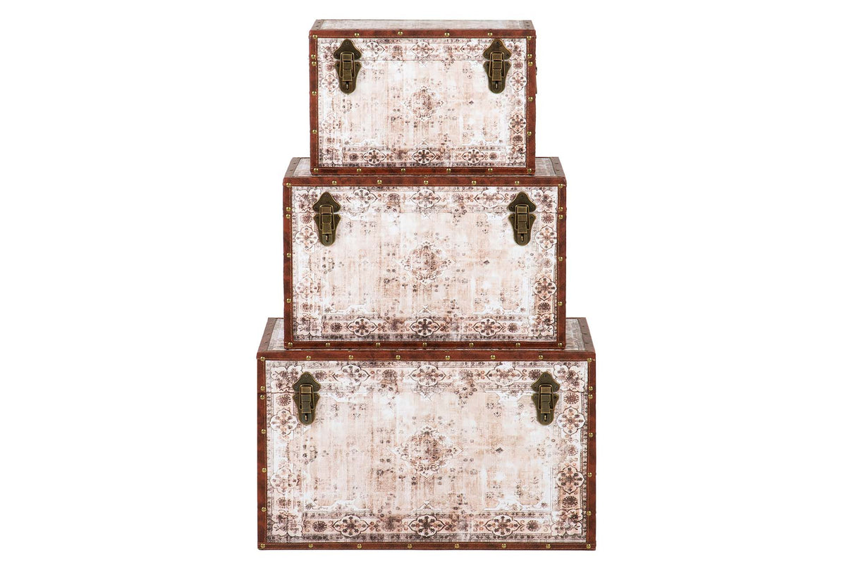 SET 3 BAULES 59x35x35 49x30x30 39x25x25 CM