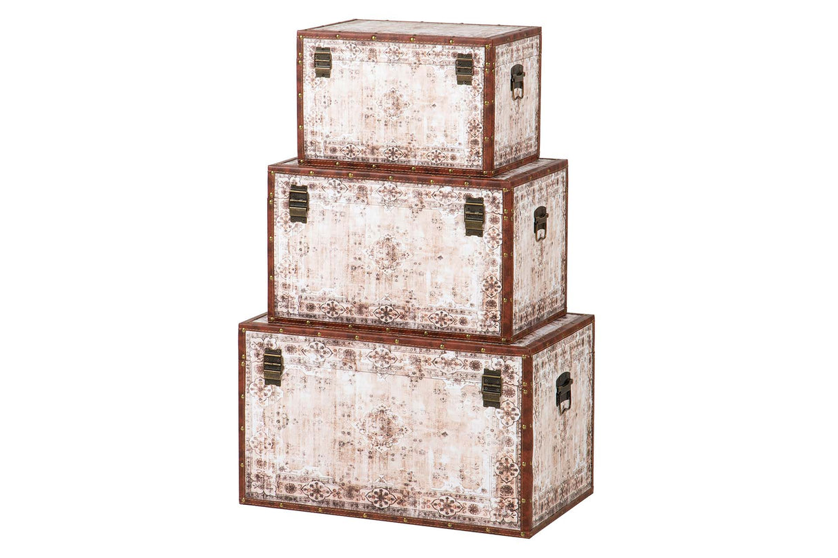 SET 3 BAULES 59x35x35 49x30x30 39x25x25 CM