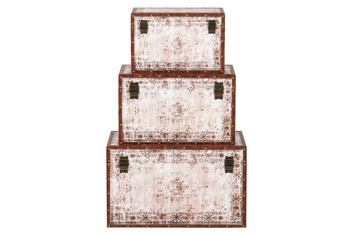 SET 3 BAULES 59x35x35 49x30x30 39x25x25 CM