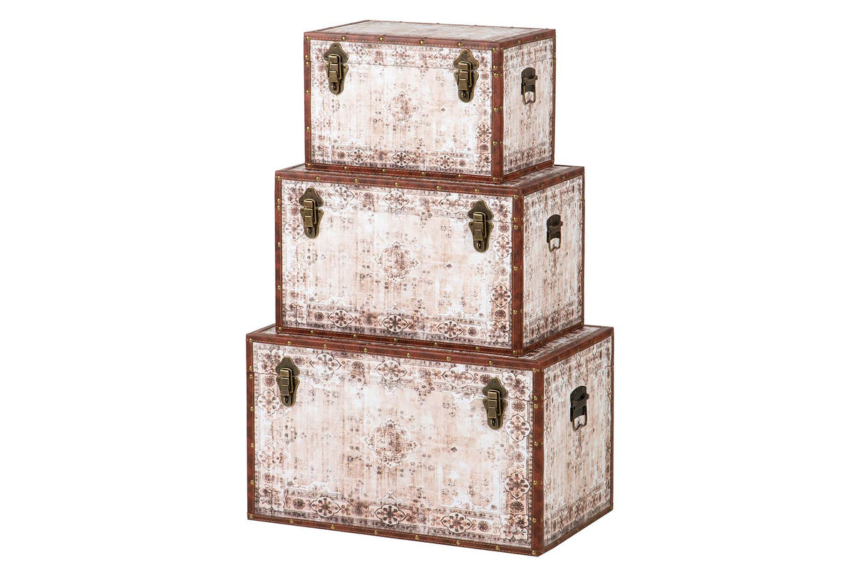 SET 3 BAULES 59x35x35 49x30x30 39x25x25 CM