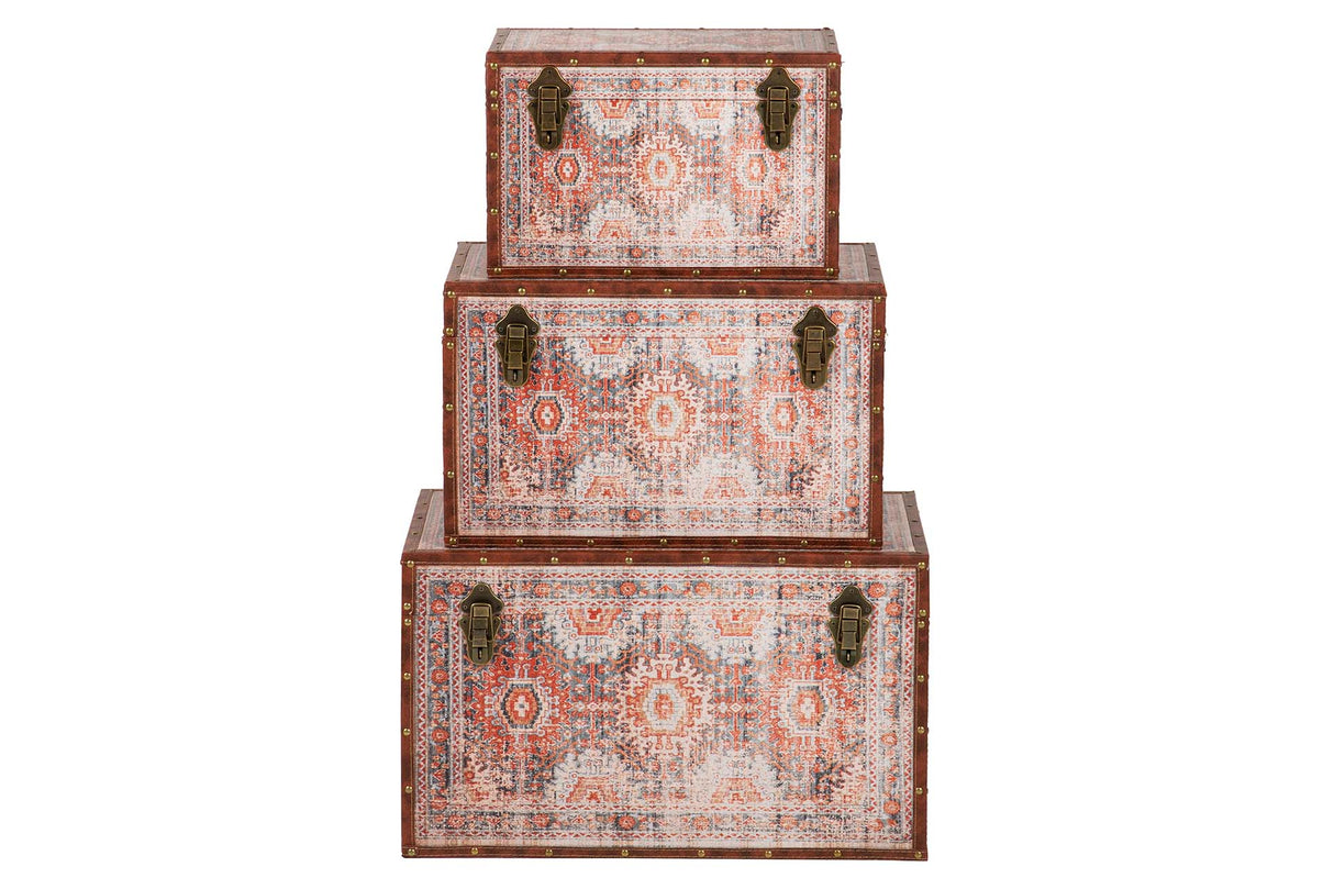 SET 3 BAULES 59x35x35 49x30x30 39x25x25 CM