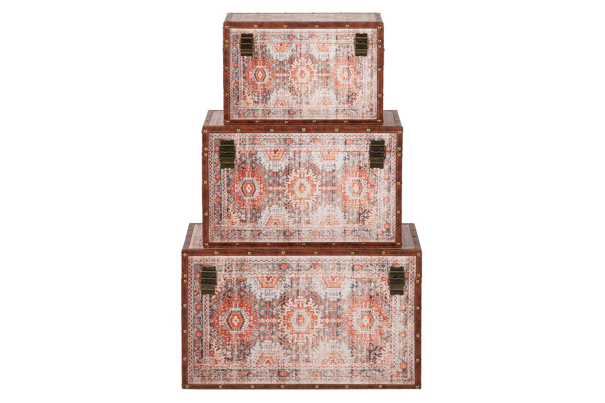 SET 3 BAULES 59x35x35 49x30x30 39x25x25 CM