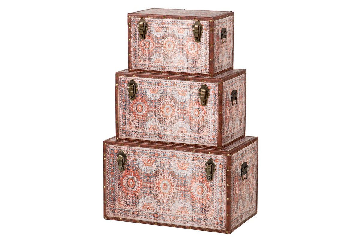 SET 3 BAULES 59x35x35 49x30x30 39x25x25 CM