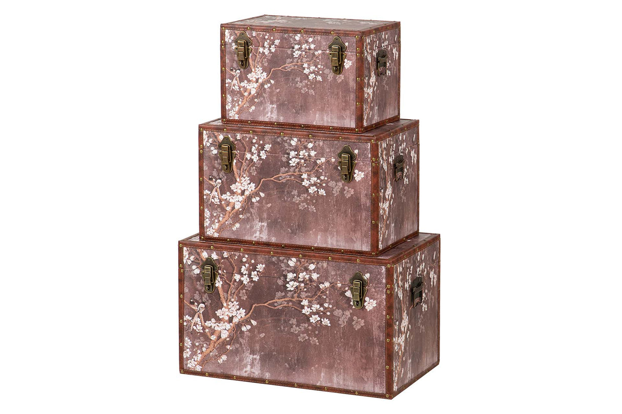 SET 3 BAULES 59x35x35 49x30x30 39x25x25 CM