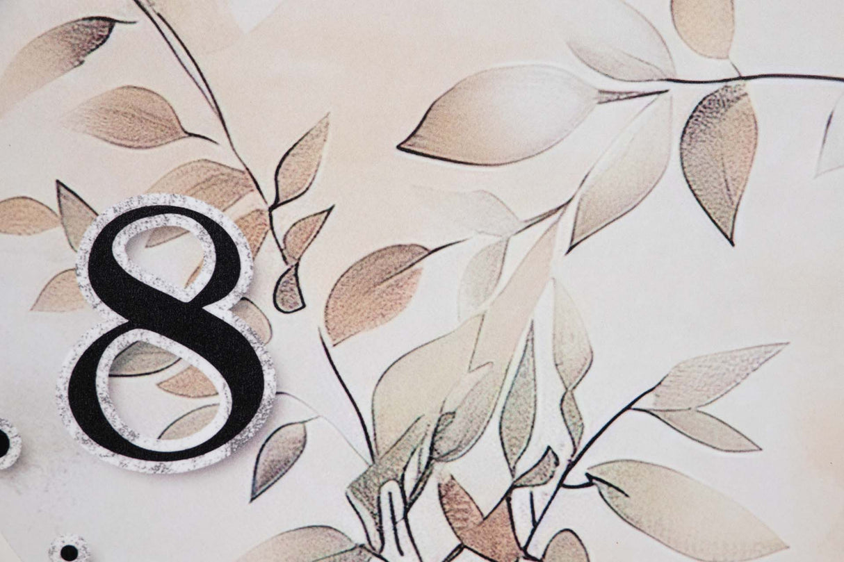 RELOJ PARED MDF 58x4x58 CM