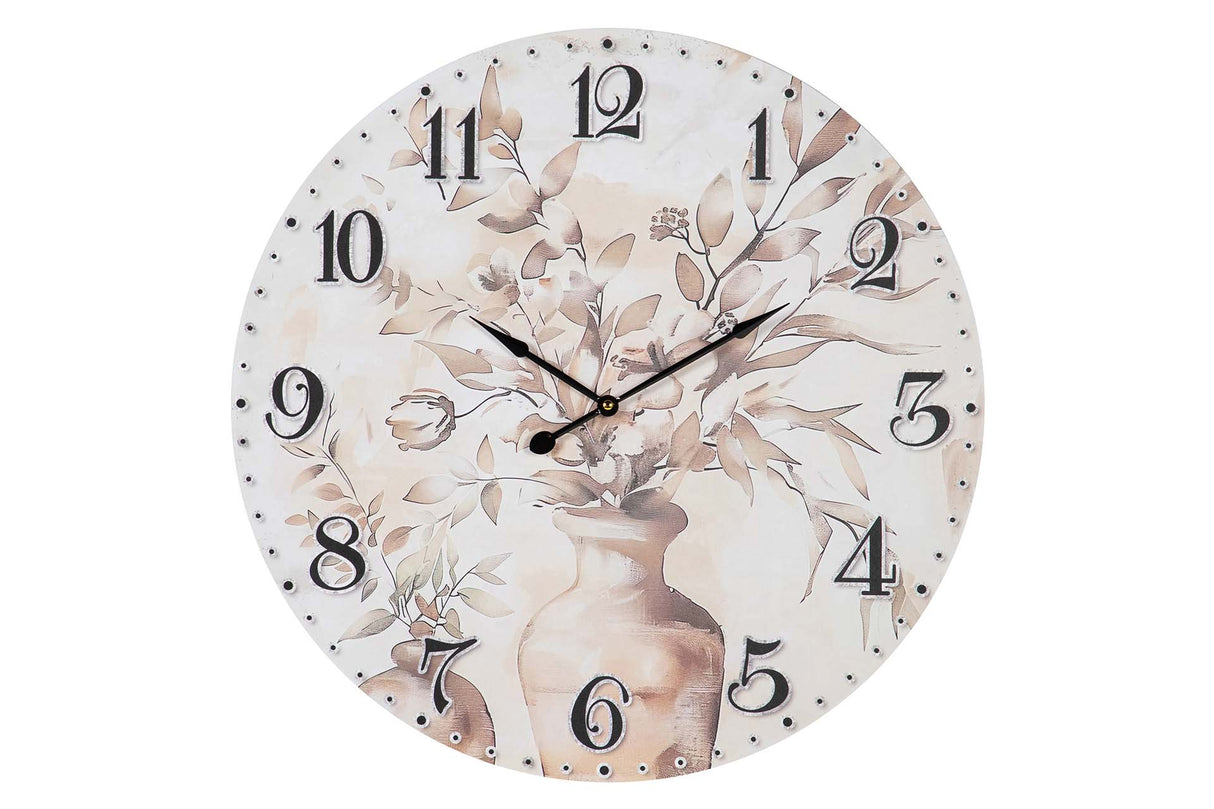 RELOJ PARED MDF 58x4x58 CM
