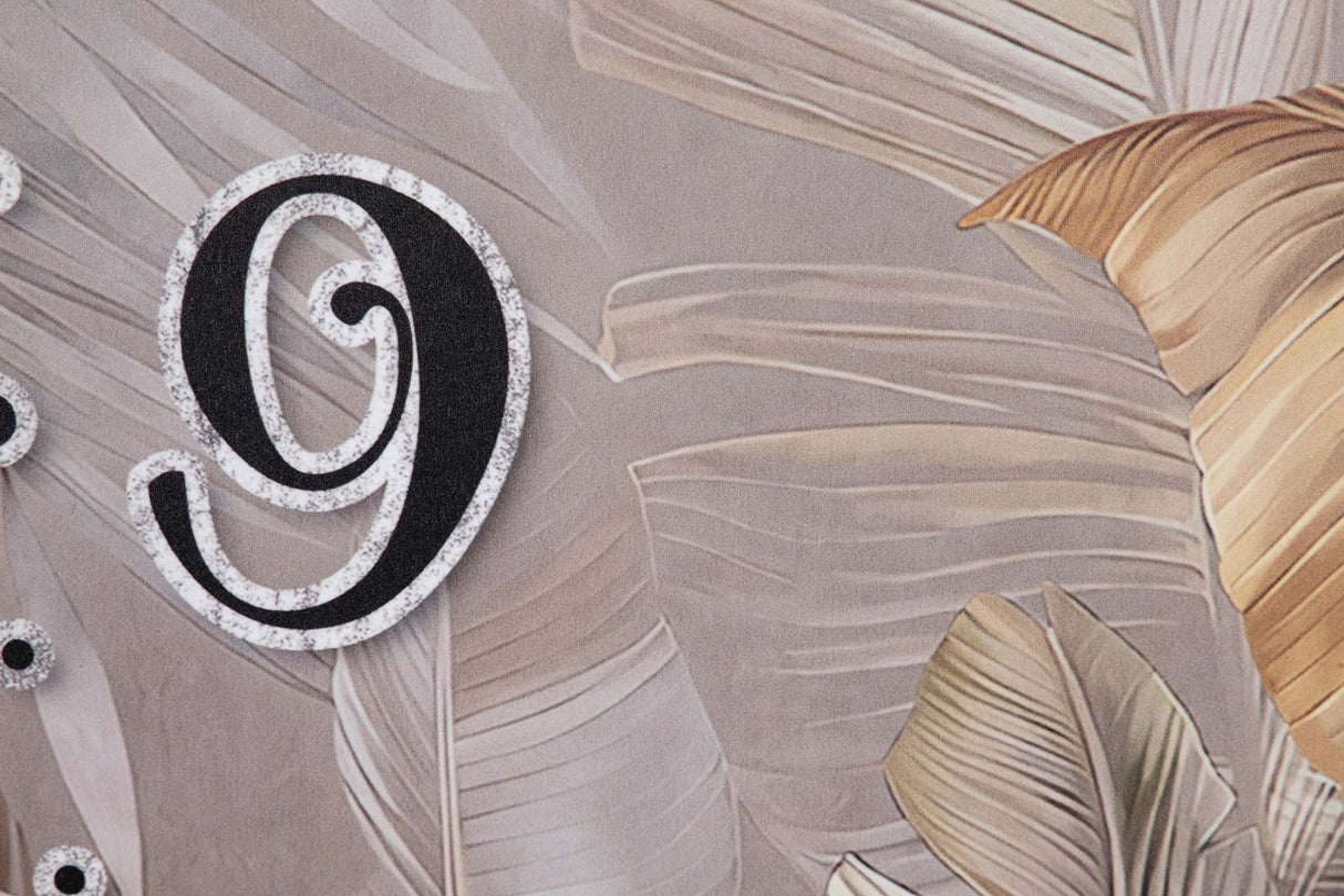 RELOJ PARED MDF 58x4x58 CM