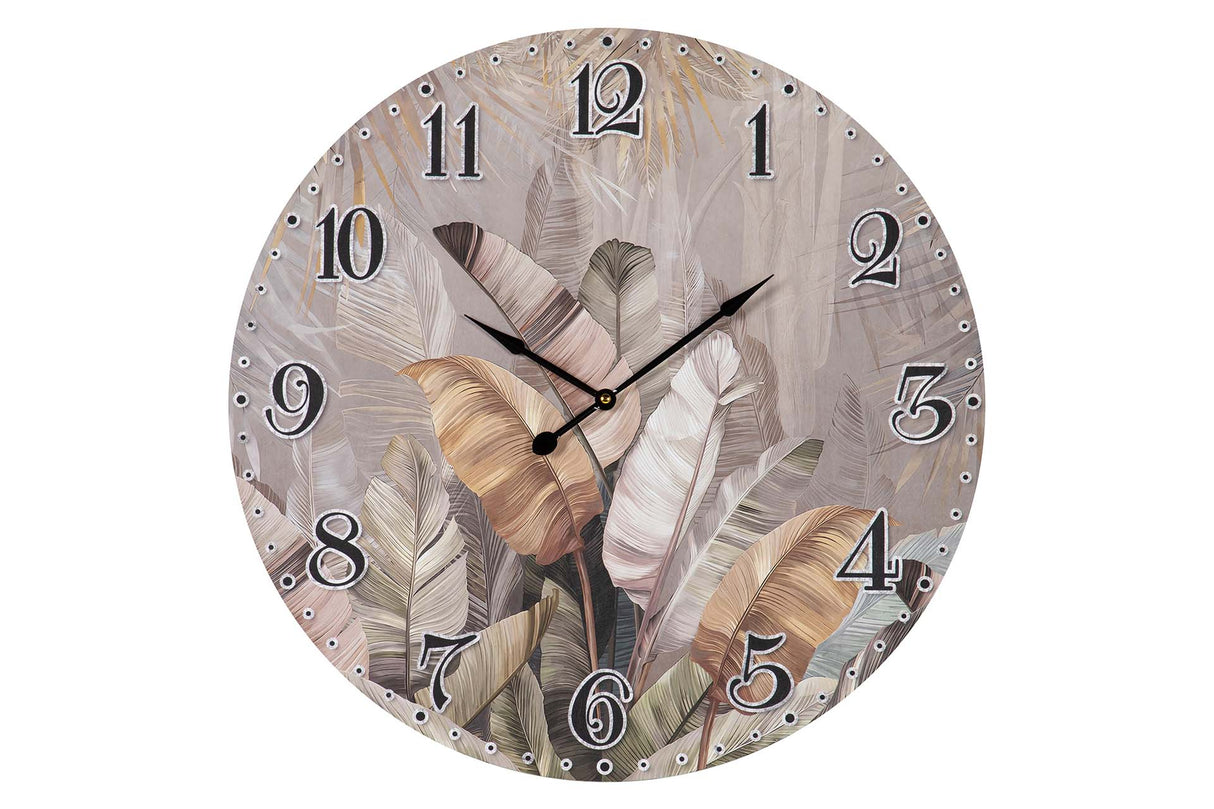 RELOJ PARED MDF 58x4x58 CM